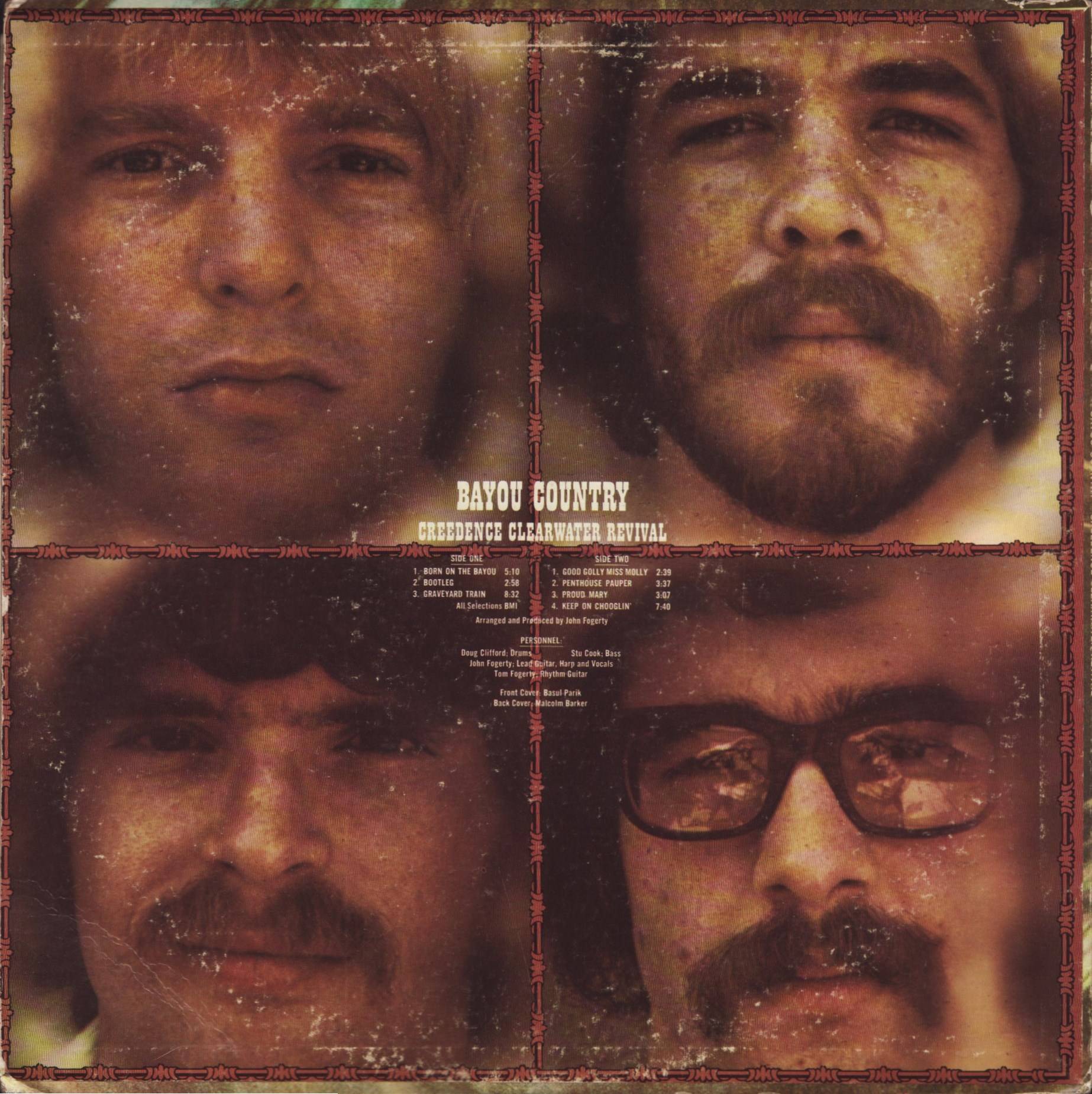 Creedence Clearwater Revival Bayou Country [lp ak usa]